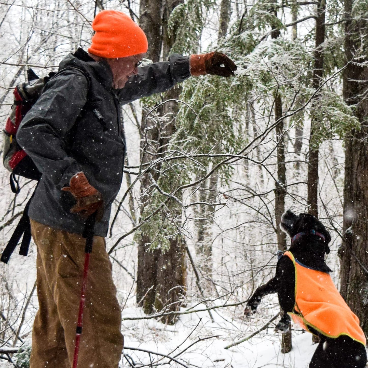 I’d Rather Be Hunting Beanie Hat for Men, Unique Gifts Stocking Stuffers for Father Dad Boys Grandpa Orange